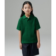 무신사 스탠다드 MUSINSA STANDARD KIDS 크로셰 니티드 폴로 셔츠 [아이리시 그린] MKDWS5Z02-IE 418518