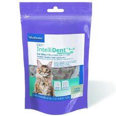 버박(Virbac) C.E.T. 인텔리덴트 고양이용 덴탈 간식 76.5g, 1개, 기타