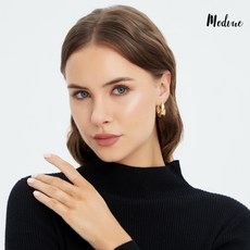 Modvue모던한 디자인이 고급스러운 U라인 귀걸이
