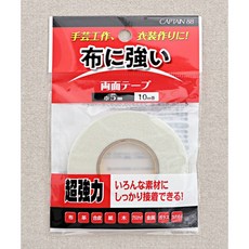 퀼트스타 [캡틴88] 패브릭 강력 양면접착테이프 5mm_CP217, 1개, 양면