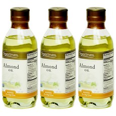 스펙트럼내츄럴스 아몬드유 리파인드, 236ml, 3개