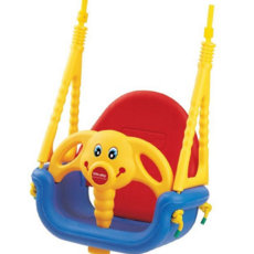 유아 그네 안전 아동용 실내 어린이 그네 아기 의자 플라스틱 삼각대 실내용 접이식