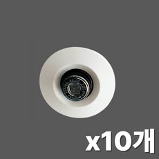 세웅기계 변색된 스프링클러 교체용 헤드링 구형 10개 캡 커버