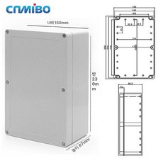 케이스 우퍼 인클로저 작업실 멀티미디어 북쉘프 듀얼, 230 x 150x87 그레이 뚜껑, 기본 모델명/품번