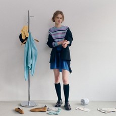 일오공칠 6PACK 1507 베이직 트라우져 니삭스 - 스노우 화이트블랙 262444