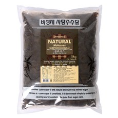 모리셔스 몰라시스 비정제사탕수수당, 5kg, 1개