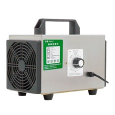 iGenu 臭氧消毒機 旋鈕定時 輕巧便攜 去除異味, 灰色+黑色, 空氣淨化器5G