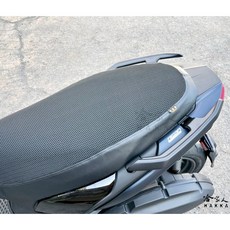 Yamaha AUGUR 專用 黑色, 1個, 皮革 3D 立體網眼椅墊套