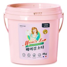 맘스럽 베이킹소다 버킷 8kg 프리미엄 초대용량 1등급원료 프랑스기술력, 1개