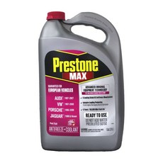 Prestone MAX 冷卻液 適用於歐洲車系 (Audi VW Porsche Jaguar) 美國原裝進口 Ready to Use 50/50, 1個, 歐系車適用