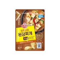 (무)오뚜기 정통집밥된장찌개양념140g, 3개, 140g