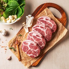 한돈 목살 돼지고기 캠핑 500g