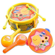 내친구아리 리듬 악기 세트, 혼합색상, 2세트