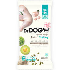 닥터독 강아지 기능성 사료, 다이어트(체중감소), 250g, 1개
