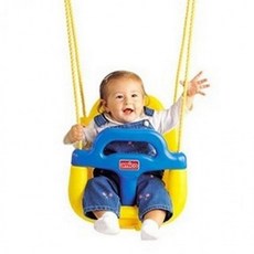 EAS 아미코 승용완구 안전그네 노랑 그네봉 포함 유아 실내 그네, 1개, 상세페이지 참조