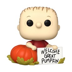 FUNKO POP #1588 Movies 史努比萬聖節Linus 公仔 超萌收藏 萬聖節限定, 1個