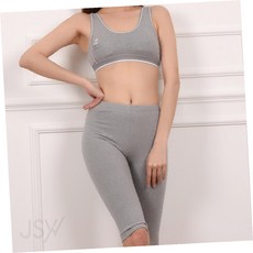 웍스비 미아모르 면스판 7부 쫄바지 레깅스 레깅스팬츠