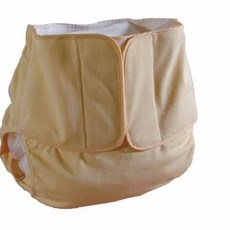 成人可水洗環保布尿褲, L