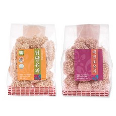 [작심밀도]담양한과 방울유과세트 1호 찹쌀 3팩백년초 3팩, 없음, 상세설명 참조