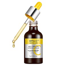 미샤 비타씨플러스 잡티씨 탄력앰플, 40ml, 2개