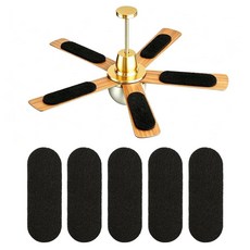 5 Pack Ceiling Fan Filter for Blades Activated 카본소재 Air Purifier Pads Easy-Stick Universal Ceili
