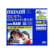 맥셀 DRM60HG.1P A DVD-RAM 60분 10mm 케이스 캠코더용