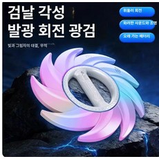 나들 광선검 불빛 스타워즈 장난감칼 레이저 라이트, 1개, 8분광휠 화이트 360 회전