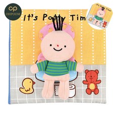 [픽네] 장난감책 유아헝겊책 아기헝겊촉감책 배변습관 놀이책