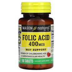 메이슨내추럴 엽산 400mcg 100정, 1개