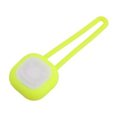 강아지 애완 동물 펜던트 야간 방수 목걸이 야외 하이킹 훈련 산책을 위해 깜박이는, 색상: 12. Square Yellow, 1개