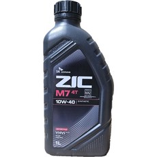 ZIC 지크 M7 4T 10W40 1리터, 1개