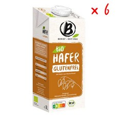 베리프 바이오 오트밀 드링크 글루텐 프리, 6개, 1L