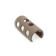 다팜아쿠아 YB 와이비 ST-307 구멍난 반구 터널 세라믹 놀이터 은신처 장식품 (7.8x3.9x3cm), 1개