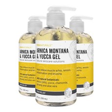 미카콘셉트 아르니카 몬타나 및 유카 젤, 3개, 236ml