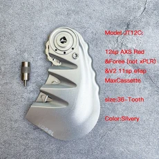 Kogel Kolos AERO Derailleur 풀리 휠 R9200 11s & Sram Red Force eTap AXS 속도 용 대형 링, 07 JT12CSILVER