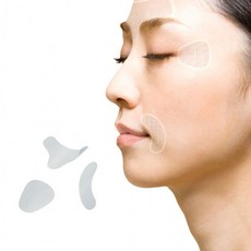 얼굴 미간 눈가 주름 리프팅 패치 스티 이마 팔자 아이 테이프 스티커, 3개, 3개입