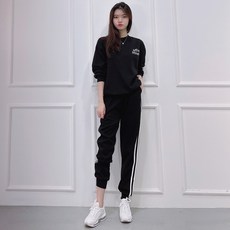 SAINTEVE 淘氣米奇女款衛衣上下套裝