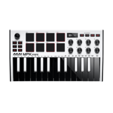 AKAI MPK mini MIDI控制器 白色限量版, 1個, MPK MIni MK3