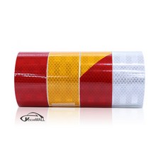 트럭 후부반사 테이프 반사판 50mm*2m, 하양2m, 1개