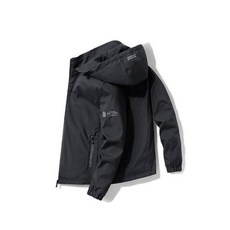 防風防水連帽衝鋒外套 - 運動休閒 戶外登山滑雪適用