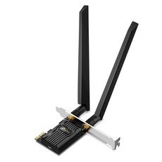 티피링크 AXE5400 Wi-Fi 6E 블루투스 5.3 PCIe 무선 랜카드, Archer TXE72E, 1개