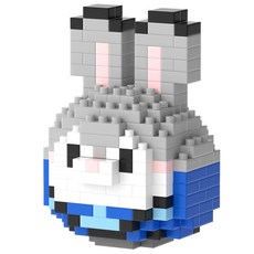 [알꿀밤-나노블럭-주토피아] MS알 토끼 주디, 1개