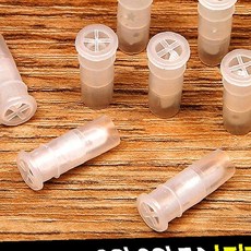 투명 원형 소리나는 악기 만들기 재료 어린이 교육용 공예 놀이 체험 학습 활동, 1개, 소 1.5cm (100개)
