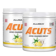 올맥스뉴트리션 ACUTS 드링크믹스 아미노산 타우린 L-카르니틴 피나콜라다맛 ALLMAX Nutrition, 2개, 210g