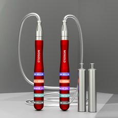 줄넘기 가중 크로스핏 조절 가능한 길이 남성과 여성 운동에 건너뛰기 줄 체중 감량, T88 D