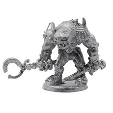 IRON WIND METALS Orc Pain Master - 100% 무연 백랍 - 28mm 테이블 탑 게임을 위한 클래식 판타지 미니어처 - 미국 제조 - RAL 파타 미니, IRON WIND METALS Orc Pain Mast