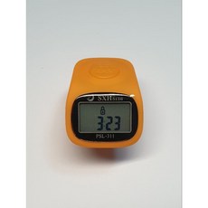 ＊小邑的家＊ 多功能防誤觸八通道LED燈聲音提醒PSL-311念佛計數器，六位數顯示，每108次提示，助您精準記錄修行。, 橙色, 1個