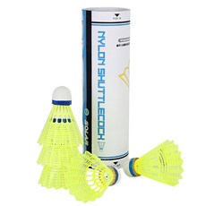 솔라 나일론셔틀콕, 1개, 5개입, 라임