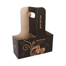 컵 캐리어 커피잔 블랙 25개, 25개입, 1개