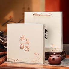 福鼎白茶 普洱茶餅 357克 空盒禮盒, 1個